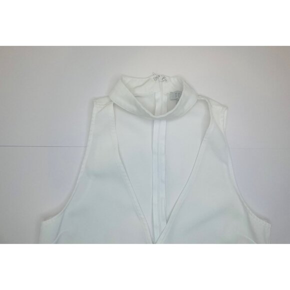 Tobi white chocker top tank white sleeveless small - Picture 5 of 8